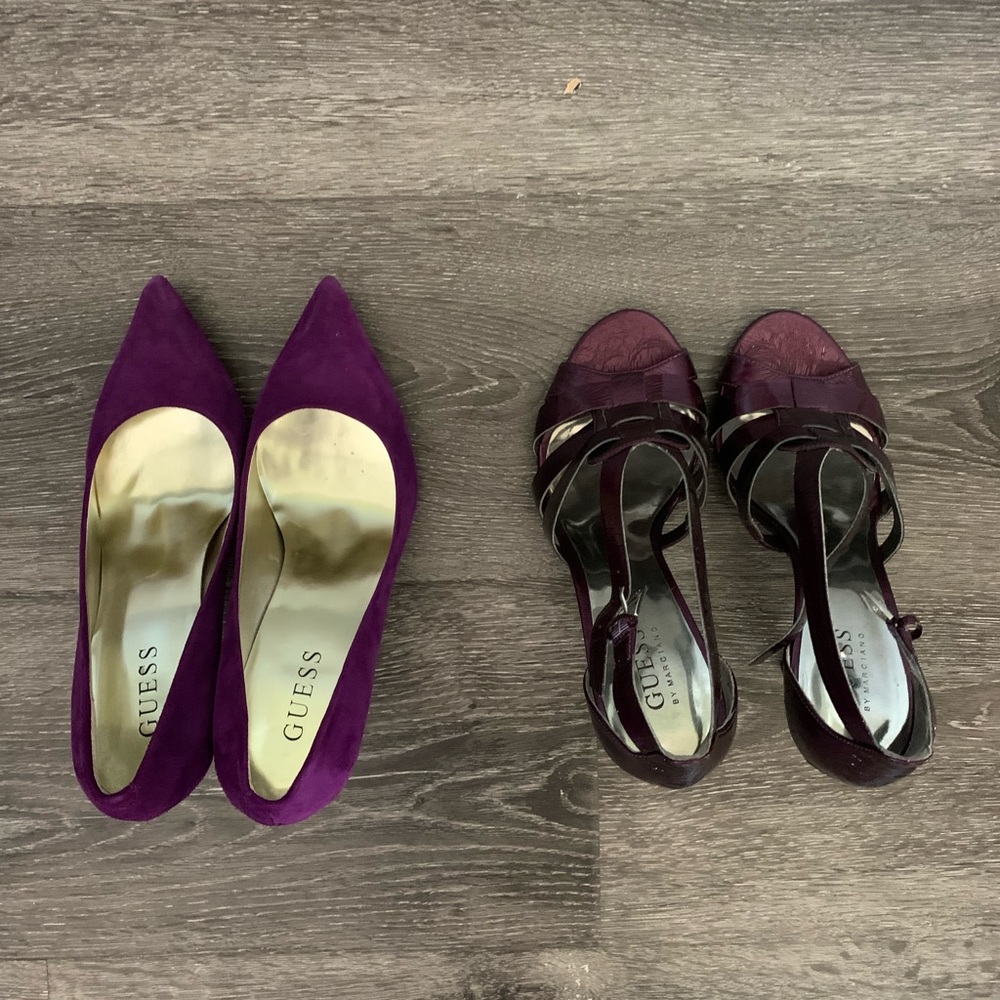 2 pairs Guess pumps/Sandal bundle deal